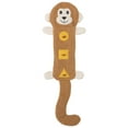 thumbnail image 2 of Dog Toys for Aggressive Chewers No Stuffing Squeaky Dog Toys Long Lasting Puppy Teething Chewing Interactive to Keep Them Busy Soft Plush Fox, Monkey, Raccoon, 2 of 6