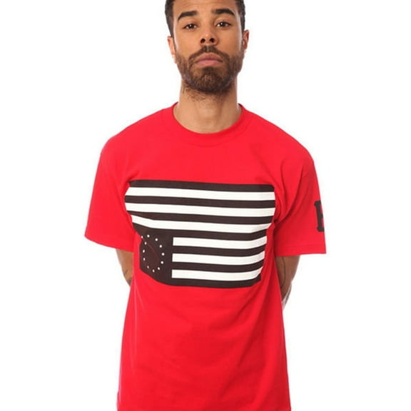 Black Scale Mens The Rebel 13 Graphic T-Shirt, Red, Small