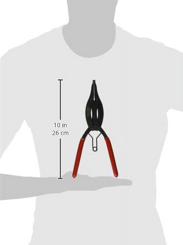 Wilde Tool G705.B/Cs 10 Compound Lock Ring Pliers Black Oxide Carded