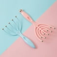 thumbnail image 4 of 2-Pack Scalp Massager, Hand Held SPA Head Massager for Deep Relaxation & Stress Reduction, Home Office and Travel Use (Blue+Pink), 4 of 5
