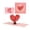 Red, variant on Valentine'S Day Pop Up Card 3D Heart Tree Romantic Greeting Card With Heartfelt Message For Couples & Loved Ones(Red-5.9In)