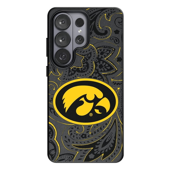 Keyscaper Iowa Hawkeyes Paisley Galaxy Magnetic Bump Case
