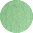 thumbnail image 1 of Ahgly Company Indoor Round Abstract Emerald Green Contemporary Area Rugs, 5' Round, 1 of 4