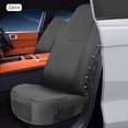 thumbnail image 2 of Car Seat Covers, Waterproof Oxford Cloth, PU Coated, Two-Piece Set, Stain-Resistant, Mesh Pockets for Organization, Fits Driver and Passenger Seats, 2 of 6