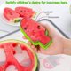 thumbnail image 4 of Watermelon Cutter Slicer Tool Stainless Steel Fruit Knife Molds for Watermelon, Fruit Slicer Popsicle Mold, Cut Watermelon Chunks Quickly, 4 of 5