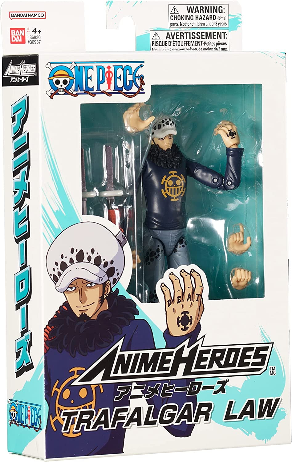 Anime Heroes - One Piece - Trafalgar Law, 6.5" Action Figure