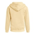 thumbnail image 4 of Gubotare Girls Zip Up Hoodie Kids Fashion Oversized Sweatshirt Jacket With Pockets Lightweight Preppy Sweatshirts 5-14 Years (Khaki, 4-5 Years), 4 of 7