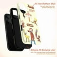 thumbnail image 4 of Faith-Inspired Curious Monkey Phone Case, Bible Verse "I Am Chosen" Christian Cross Design Protective Cover for iPhone 16 15 14 13 12 11 Pro Max Plus Mini, 4 of 6