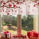 thumbnail image 1 of Cortinas de cocina para San Valentín | Cortinas semitransparentes de poliéster con estampado de corazones de 135 x 43 cm | Decoración romántica en rojo | Decoración para ventanas de sala de esta, 1 of 5