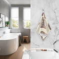 thumbnail image 6 of Pure Cotton Face Towel 16x28 Inches Hand Towel Bath Towel Hand Bath Towels Soft Good Water Absorption for Washing Face Wiping Face Brown Cat Face, 6 of 7