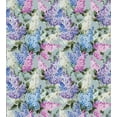 thumbnail image 3 of Ambesonne Mauve Duvet Cover Sets, Floral Garden and Leaf, 2-Twin, Lilac Fuchsia, 3 of 4