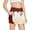 a-Brown83, variant on FINALGANG Kids Girls Ice Cream Print 2 In 1 Skort With Pockets High Waist Flowy Summer Athletic Tennis Skirt For Daily Wear Leisure Skirts