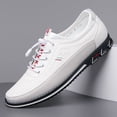 thumbnail image 2 of Men Elastic Lace‑Up Casual Shoes, 2 of 6