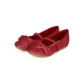 thumbnail image 5 of New Little Angel Teshi400D Glitter Mary Jane Bow Decor Ballet Flat (Infant/Girl), 5 of 5