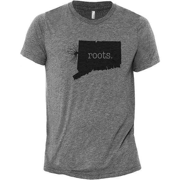 Thread Tank Home Roots State Connecticut CT Mens Modern Fit Fun Humor T-Shirt Printed Graphic Tee