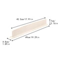 thumbnail image 2 of Kitchen Countertop, Silicone Sink Water Retaining Board & Barrier Strip - 2025 New Portable Reusable Beige Splash Guard - Kitchen, Bathroom Countertop, Dishwashing Basin, Sink, 2 of 5