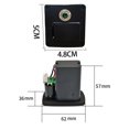 thumbnail image 3 of 8 Styles 2 Pin Plug Active Bass 9V Battery Boxes Guitar Pickup Pickup Battery Case Battery Holder 8, 3 of 8