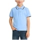 thumbnail image 1 of Odeerbi Camisas de Golf de Niños Algodón Color Sólido Camisas de Tenis de Manga Corta Uniforme Escolar, 1 of 4