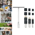 thumbnail image 3 of Almencla 4Pcs Hot Melt Water Stop Pin for Repair Tools Durable Replacement Parts Hex Tube, 3 of 8