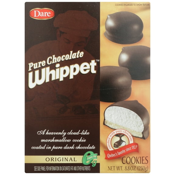 Dare Original Pure Chocolate Whippet Cookie, 8.8 Oz