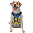 thumbnail image 1 of XMXY No Pull Dog Harness, Hands Support Adjustable Reflective Pet Harness with Oxford Vest, Medium Size, 1 of 9