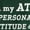Forest Green, variant on Don't Confuse My Personality With My Attitude T-Shirt
