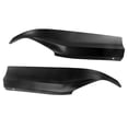 thumbnail image 4 of Ikon Motorsports 2PCS Rear Bumper Lip Diffuser Corner Apron Spats Added on Bodykit Replacement Compatible With 2018-2022 Honda Accord PP Polypropylene IKON V2 Style Unpainted Black, 4 of 8