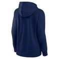thumbnail image 3 of Women's Fanatics Navy Milwaukee Brewers Logo Pullover Hoodie, 3 of 3