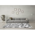 thumbnail image 3 of Ahgly Company Indoor Rectangle Abstract Gray Modern Area Rugs, 5' x 7', 3 of 4