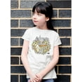 thumbnail image 2 of Superhero Fun Starry-Eyed Trendy Graphic Symbol T-shirt, 2 of 4