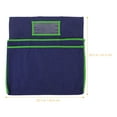 thumbnail image 2 of Chair Back Cover Seat Back Storage Pouch Chair Pocket Chair Back Storage Bag for School, 2 of 8