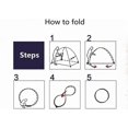 thumbnail image 5 of Mosquito net for bed, portable foldable mosquito net, fine mesh, protection for sleep, suitable for Queen 120200cm A, 5 of 5