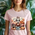 thumbnail image 5 of Take Me To The Pumpkin Patch Tee | Skeleton Girl Pumpkin Shirt | Unisex Casual T-Shirt, Gold, Size L, 5 of 6