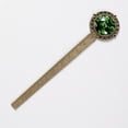 thumbnail image 2 of St. Patrick's Day Book Lovers' Lace Bookmark in Antique Bronze: a Stylish Accessory for Readers and Bookworms, 2 of 5