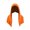 Dark Orange, variant on NIBOLOG Quick Dry Cooling Hoodie Towel Solid Color UV Protection Breathable Sweat Absorbent Sports Running Hood Towel