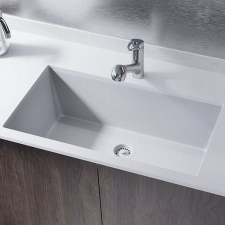 Ren Granite Composite 33 L X 18 W Undermount Kitchen Sink With Flange