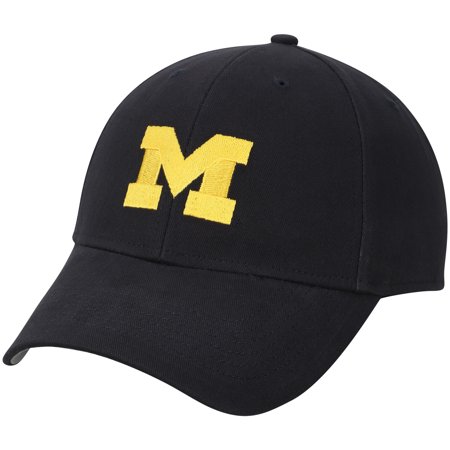 - Men's Navy Michigan Wolverines Team Logo Basic Adjustable Hat - OSFA