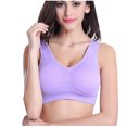thumbnail image 6 of Womens Sports Bras 5-Pack Seamless Sports Bra Wirefree Yoga Bra With Removable Pads Sport Bras for Women Multicolor XL, 6 of 8