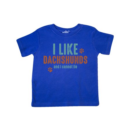 

Inktastic I Like Dachshunds Gift Toddler Boy or Toddler Girl T-Shirt