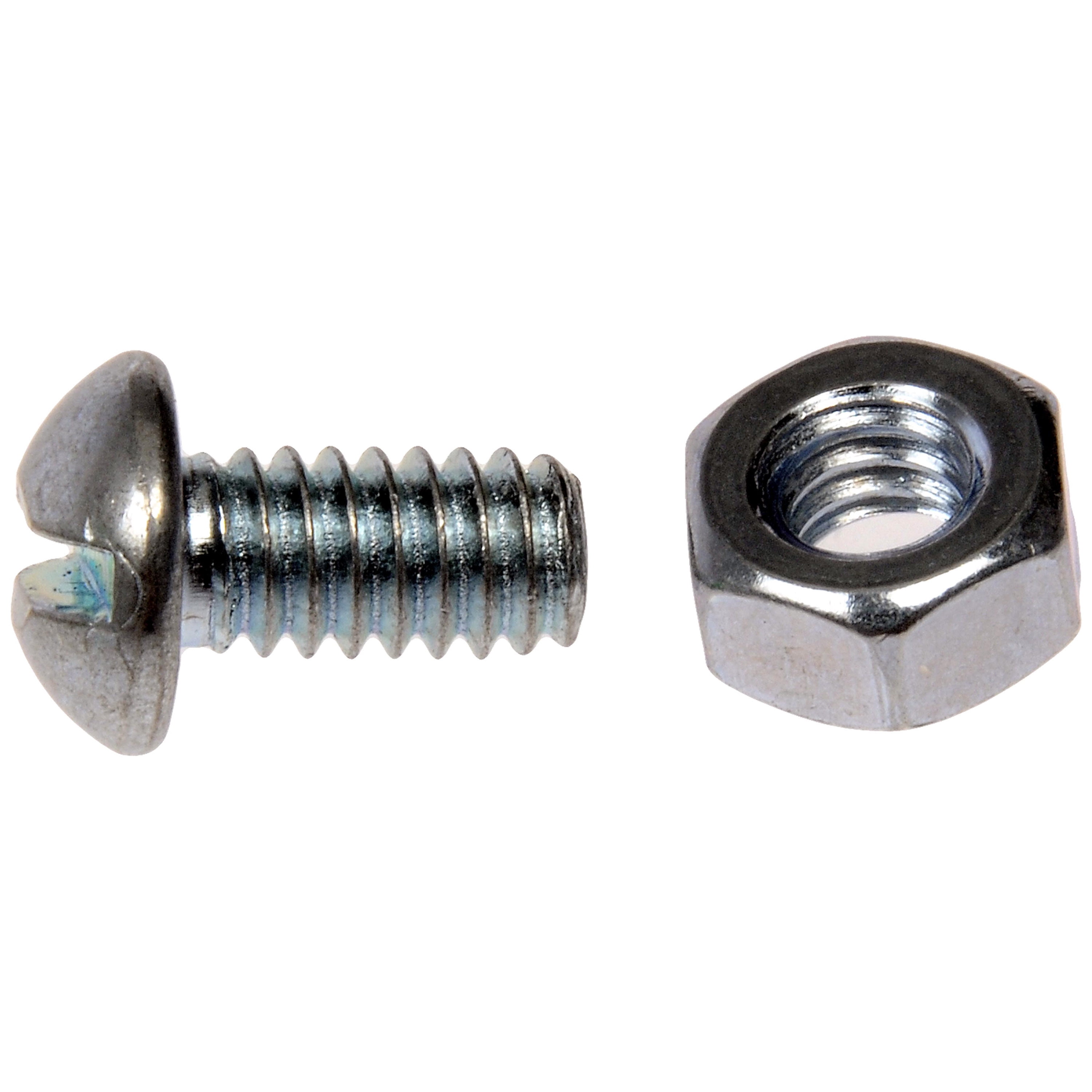 Dorman 784-608D Machine Screw With Nuts - 1/4 In.-20 X 1/2 In., 3/4 In. (Pack of 12)