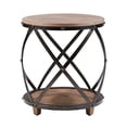 thumbnail image 1 of Cirque Bent Metal Accent Table Antique Bronze See below, 1 of 2