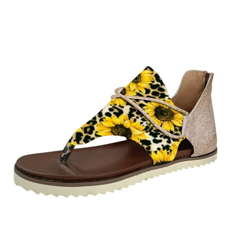 

adviicd Croc Sandals Women Women s Flat Sandals Trendy
