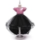 thumbnail image 2 of Vestido de niña Vestido de princesa Vestido de pasarela con cola Vestido de malla peluda con lentejuelas para niña de tamaño mediano, 2 of 6