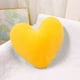 thumbnail image 1 of Almohada decorativa en forma de corazón | Cojín suave de terciopelo rosa 15,74x13,77 pulgadas | Rojo Blanco Amarillo Rosa | Manta de felpa para sofá, dormitorio, oficina | Lavable a máquina, 1 of 8
