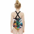 thumbnail image 4 of My Hero Academia Swimwear Kids' One-Piece Swimsuit Quick-Dry Cute Printed Girls' Swimwear Bathing Suit for Beach & Pool 10-12Y(150cm), 4 of 8