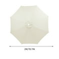 thumbnail image 3 of Patio Umbrella Outdoor Umbrella Large Umbrella Cloth Umbrella Replacement Courtyard Center Pillar Banana New Outdoor Sunshade Rainproof Sun Umbrella for Garden Pool Patio Clearance, 3 of 5