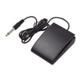 thumbnail image 1 of For 6.35mm Interface Compact Sustain Pedal Universal Pedal Bottom Anti-slip Silent for Musical Instruments Portable Folding Piano Electronic Keyboard Electronic Foldable Drum, 1 of 6