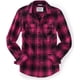 thumbnail image 1 of Camisa con Botones Aeropostale Franela a Cuadros Brillantes Rosa Pequeña, 1 of 1