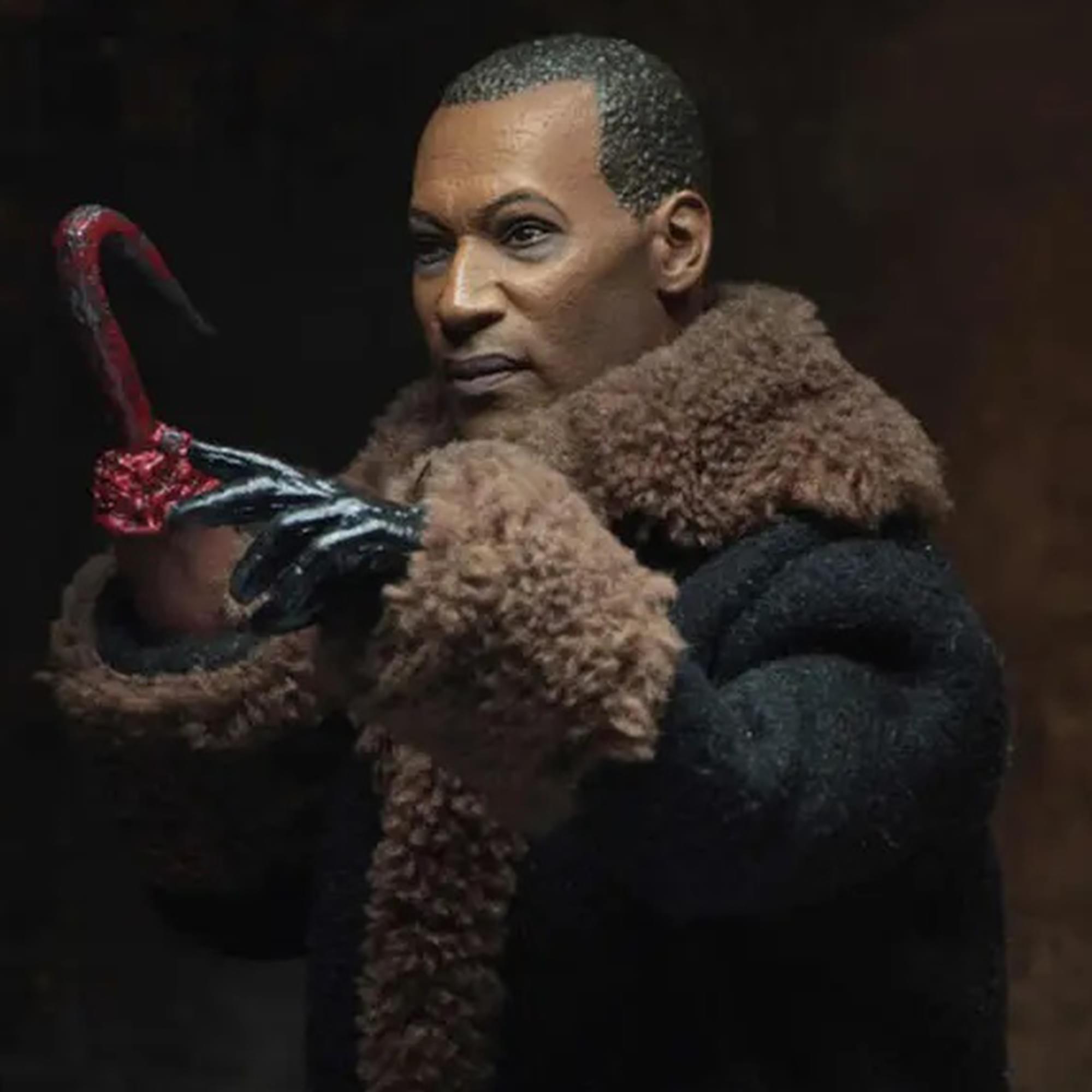 NECA, Candyman 8-Inch Cloth Action Figure, with interchangeable