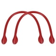 thumbnail image 1 of Unique Bargains Sangle de Sac en Cuir 15,7 Pieds avec Poignée d'Extrémité en Forme d'Oreille de Remplacement pour Sac à Main Portefeuille Rouge, 1 of 6